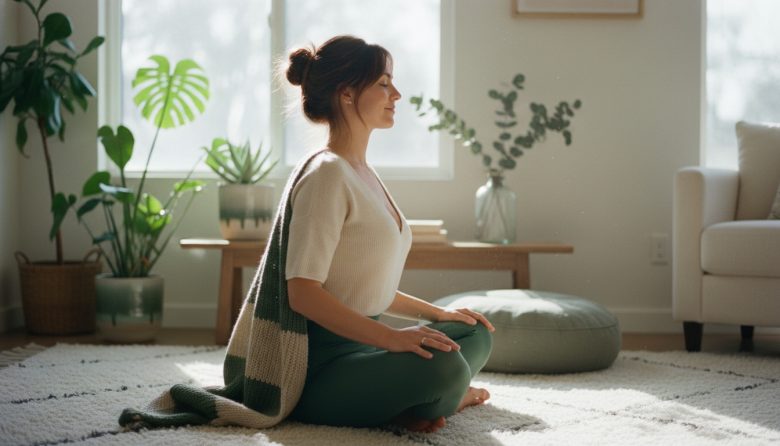 Cozy Home Yoga Routine for Gentle Flexibility