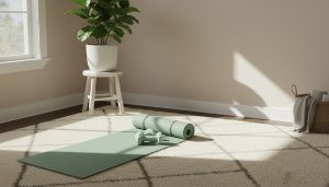 How to Set Up a Cozy Home Workout Corner